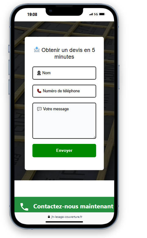 Formulaire de contact